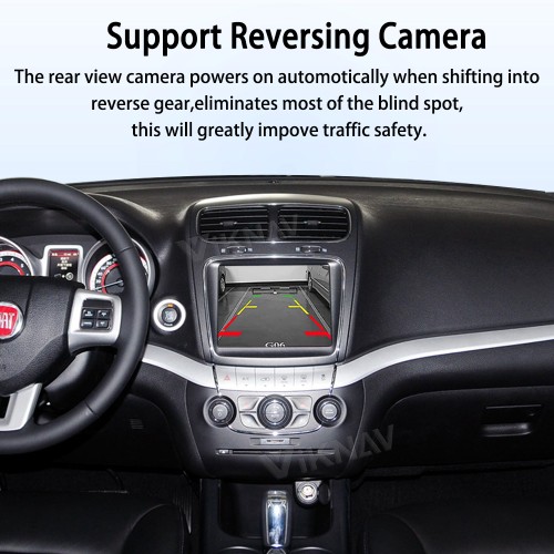 Viknav Linux System Wireless Carplay Android Auto Decorder Box For Fiat Freemont Ottimo 2013-2014 Decoding Box Upgrade Interface Autolink Airplay