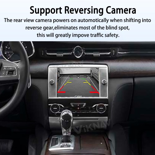 Viknav Linux System Wireless Carplay Android Auto Decorder Box for Maserati Quattroporte 2013-2015 Decoding Box Upgrade Interface Autolink Airplay