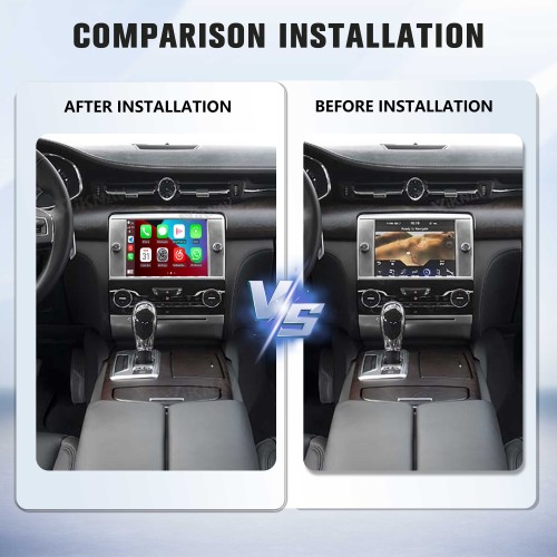 Viknav Linux System Wireless Carplay Android Auto Decorder Box for Maserati Quattroporte 2013-2015 Decoding Box Upgrade Interface Autolink Airplay