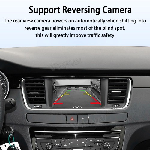 Viknav Car Decoder Box Linux Interface for Peugeot Upgrade interface Wireless Android Auto Apple CarPlay