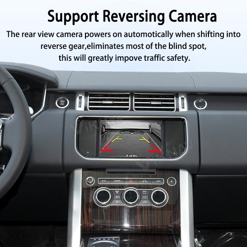 Viknav Linux System Wireless Carplay Android Auto Decorder Box For Land Rover Range Rover 2013-2016 GPS Navigatipn Original Car Radio Screen
