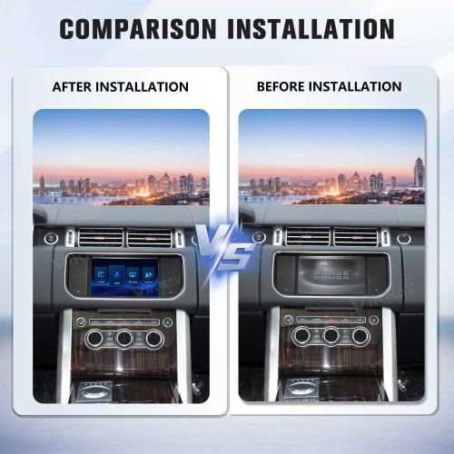 Viknav Linux System Wireless Carplay Android Auto Decorder Box For Land Rover Range Rover 2013-2016 GPS Navigatipn Original Car Radio Screen