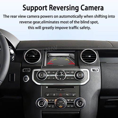 Viknav Linux System Wireless Carplay Android Auto Decorder Box For Land Rover Discovery 4 2012-2016 GPS Navigatipn Original Car Radio Screen