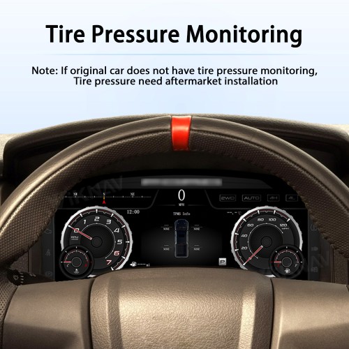 Viknav 15.1inch For Ford F150 2009-2014 LCD Digital Cluster Dashboard Panel Speedometer Screen Virtual Instrument Cluster Virtual Cockpit