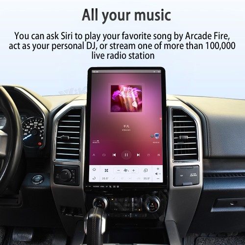 Viknav Upgrade Android Car Radio For Ford F150 2015-2022 16.8 inch Wireless Carpaly Android Auto Touch Screen GPS Navigation Multimedia player Auto Stereo Head Unit