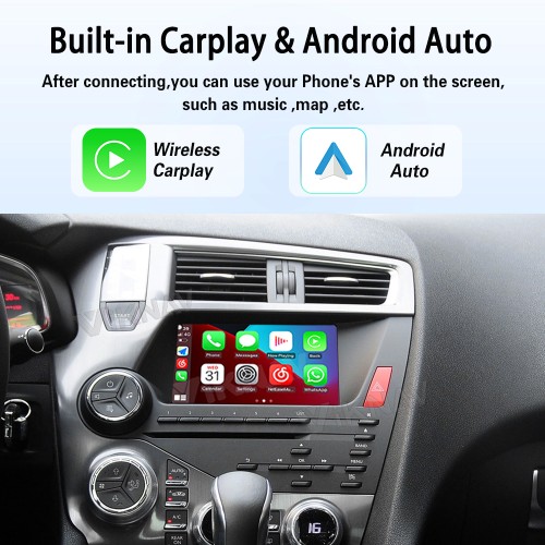 Viknav Linux System Wireless Carplay Android Auto Decoder Box For DS5LS DS5 DS6 GPS Navigation Original Car Radio Screen