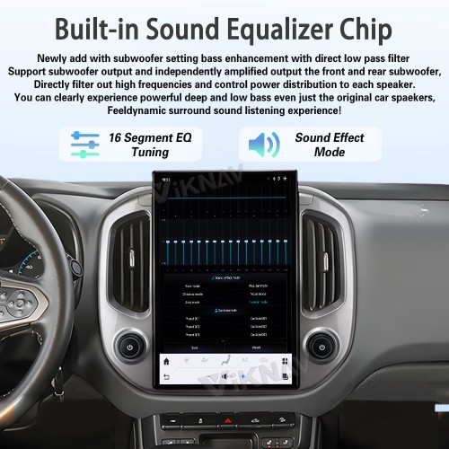 Viknav 14.4 Inch Car Radio For Chevrolet Colorado GMC Canyon 2014-2018 Touch Screen Upgrade Android Head Unit Wireless Carplay Car GPS Navigation Multimedia Player