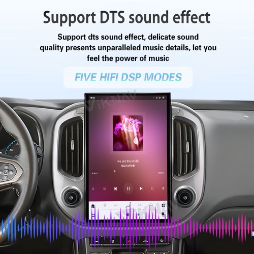 Viknav 14.4 Inch Car Radio For Chevrolet Colorado GMC Canyon 2014-2018 Touch Screen Upgrade Android Head Unit Wireless Carplay Car GPS Navigation Multimedia Player