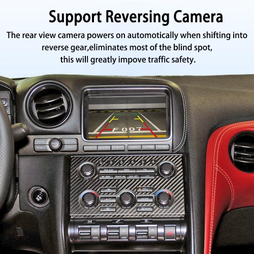Viknav Linux Interface Box for Nissan GTR R35 2008-2015 Wireless CarPlay Android Auto Decoder BoxGPS Navigation Support Original Car Screen