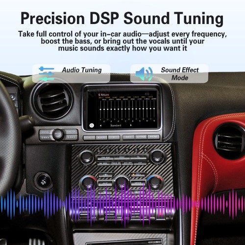 Viknav Linux Interface Box for Nissan GTR R35 2008-2015 Wireless CarPlay Android Auto Decoder BoxGPS Navigation Support Original Car Screen