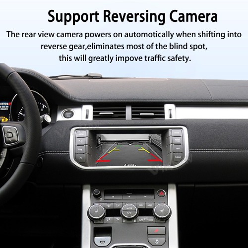 Viknav Linux System Wireless Carplay Android Auto Decorder Box For Land Rover Evoque L538 2012-2015 GPS Navigatipn Original Car Radio Screen