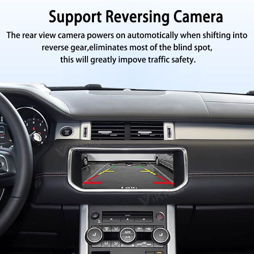 Viknav Linux System Wireless Carplay Android Auto Decorder Box For Land Rover Evoque L538 2017-2018 GPS Navigatipn Original Car Radio Screen