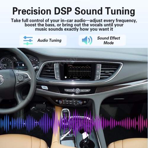 Viknav Linux System Wireless CarPlay Android Auto Decoder Box for Buick Enclave 2014-2019 Upgrade Interface Original Screen