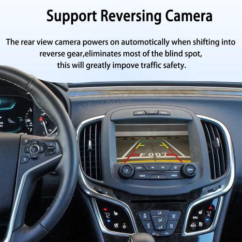 Viknav Linux System Wireless CarPlay Android Auto Decoder Box for Buick LaCrosse 2013-2016 Upgrade Interface Autolink Mirroring Box