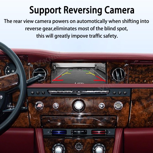 Viknav Linux System Wireless Carplay Android Auto Decorder Box For Rolls-Royce Phantom 2013-2016 GPS Navigatipn Original Car Radio Screen