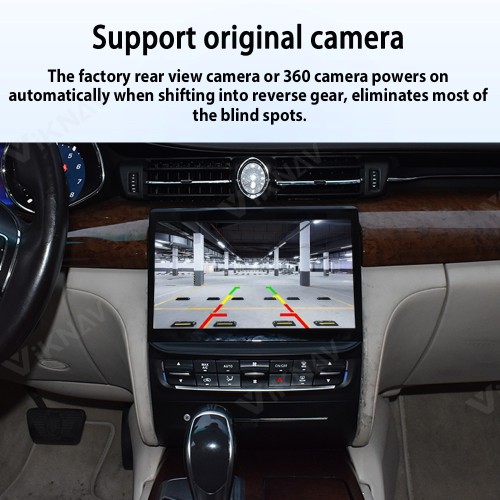 10.4 Inch Touch Screen Android System Car Radio For Maserati Quattroporte 2013-2017 Wireless Apple Carplay Multimedia Player GPS Navigation Head Unit(128GB)