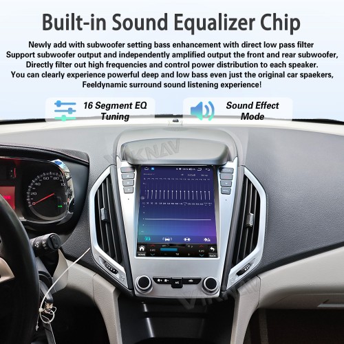 Viknav Upgrade Android Car Radio for Chevrolet Equinox GMC TERRAIN CHEVY EQUINOX 2010-2016 Carplay GPS Navigation Multimedia Stereo Video Player(128GB)