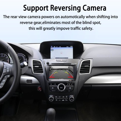 Viknav Linux System Wireless Carplay Android Auto Decorder Box For Acura RDX 2014-2017 GPS Navigatipn Original Car Radio Screen