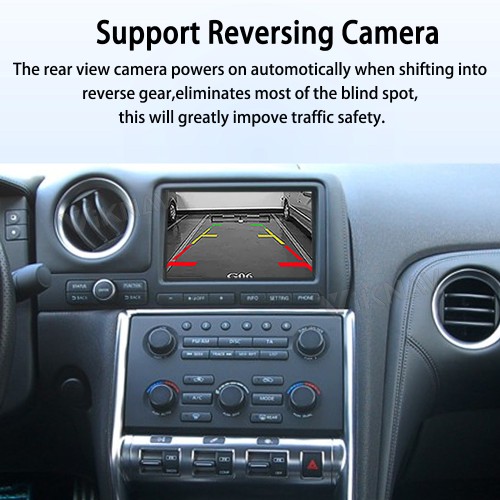 Viknav Linux System Decoder Box for Nissan GTR Wireless CarPlay Android Auto Upgrade Interface Retain OEM CUE Screen & Functions