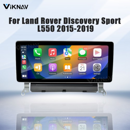 Viknav 12.3 inch Android Radio For Land Rover Discovery Sport L550 2015-2019 Multimedia Player GPS Navigation Stereo Wireless Carplay Android Auto Touch Screen