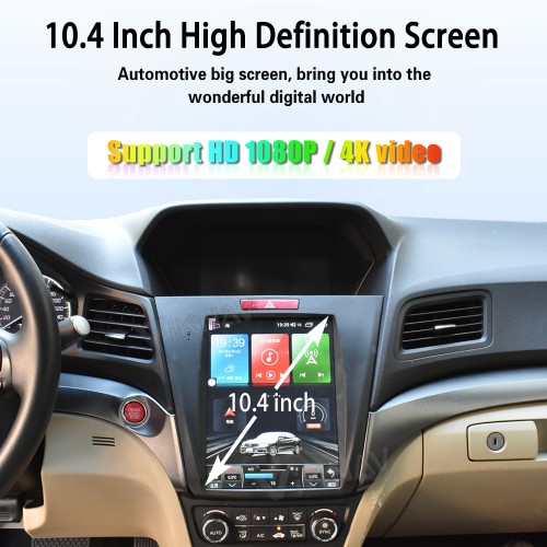 Viknav Android Car Stereo For Honda Acura ILX 2013-2021 Car Radio Wireless Carplay Android Auto GPS Navigation Multimedia Player