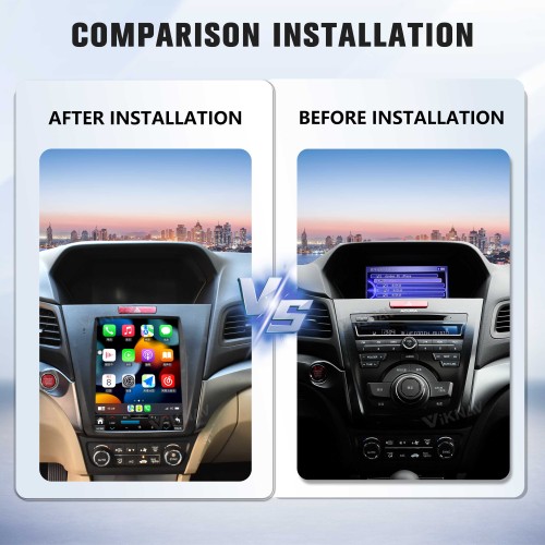 Viknav Android Car Stereo For Honda Acura ILX 2013-2021 Car Radio Wireless Carplay Android Auto GPS Navigation Multimedia Player