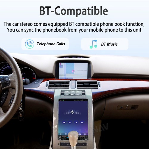 Viknav Android Car Stereo For Honda Acura RL Honda Legend KB1 2 2006-2010 Car Radio Wireless Carplay Android Auto GPS Navigation Multimedia Player Head Unit 128GB
