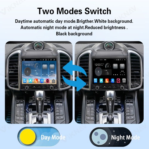 8.8 Inch Car Radio For Porsche Cayenne 2010-2017 Android System Auto Stereo Wireless Carplay GPS Navigation Multimedia Player Touch Screen Head Unit (128GB)