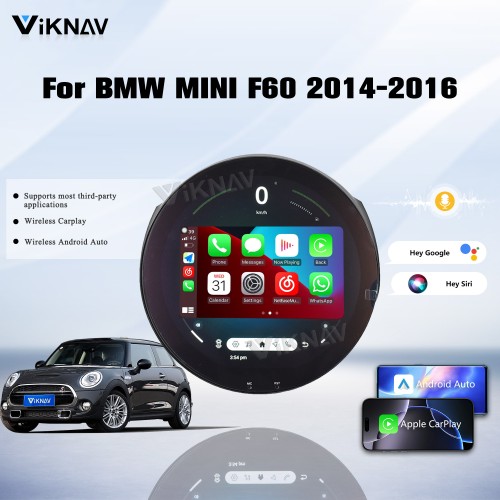 Viknav 11.7 Inch Android For BMW Mini Cooper F60 2014-2016 Car Radio Multimedia Player Auto Stereo Video GPS navigation Head Unit