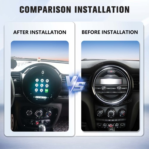 Viknav 11.7 Inch Android For BMW Mini Cooper F60 2014-2016 Car Radio Multimedia Player Auto Stereo Video GPS navigation Head Unit