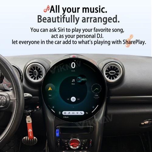 Viknav 11.7 Inch Android For BMW Mini F56 F60 R56 R60 2004-2023 Car Radio Multimedia Player Auto Stereo Video GPS navigation Head Unit