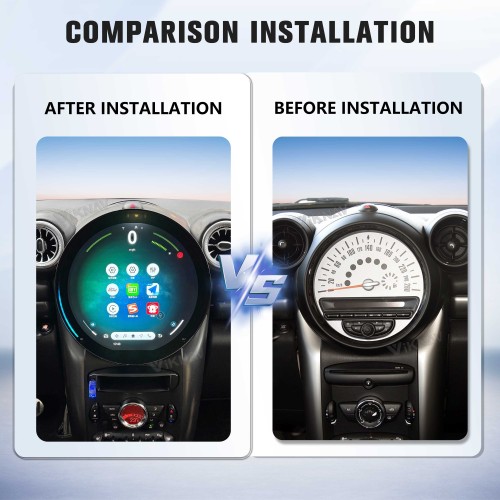 Viknav 11.7 Inch Android For BMW Mini F56 F60 R56 R60 2004-2023 Car Radio Multimedia Player Auto Stereo Video GPS navigation Head Unit