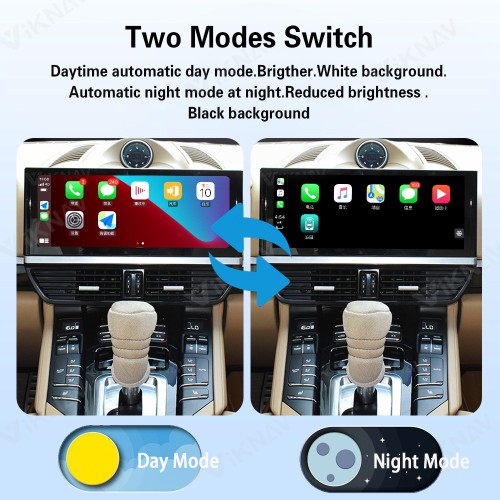 Android System Car Radio For Porsche Cayenne 2011-2017 Auto Stereo Wireless Carplay GPS Navigation Multimedia Player 128GB Touch Screen With 12.3 Inch LCD Digital Cluster