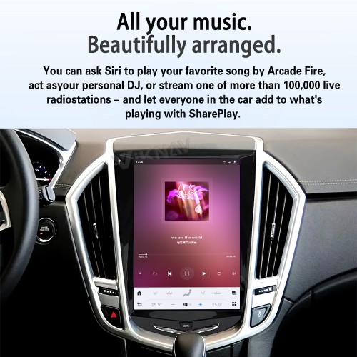 Viknav Android 10.5 inch Car Stereo for Cadillac ATS CTS SRX Escalade 2013-2018 Wireless CarPlay & Android Auto GPS Navigation Head Unit