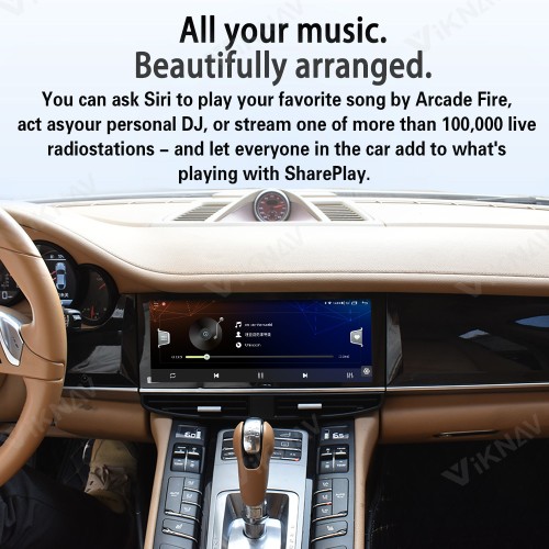 Android System Car Radio For Porsche Panamera 2011-2017 Auto Stereo Wireless Carplay GPS Navigation Multimedia Player 128GB Touch Screen With 12.3 Inch LCD Digital Cluster