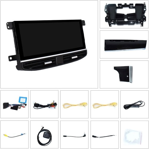 Android System Car Radio For Porsche Panamera 2011-2017 Auto Stereo Wireless Carplay GPS Navigation Multimedia Player 128GB Touch Screen With 12.3 Inch LCD Digital Cluster