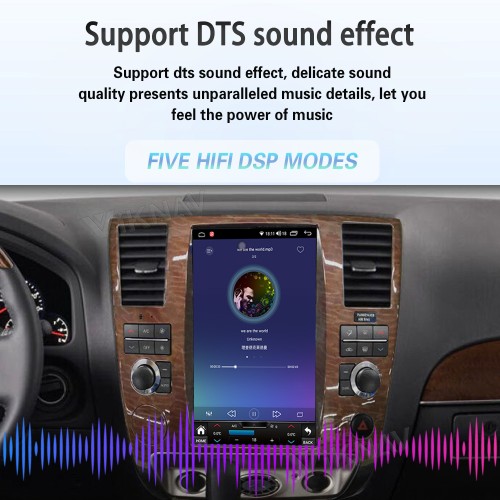 Viknav Android 12.1 inch Car Stereo for Infiniti QX56/Nissan Armada 2004-2010 Wireless CarPlay & Android Auto GPS Navigation Head Unit