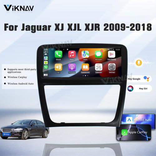 Viknav 10.25" Android Head Unit for Jaguar XJ 2009-2018 Wireless CarPlay & Android Auto GPS Navigation Stereo