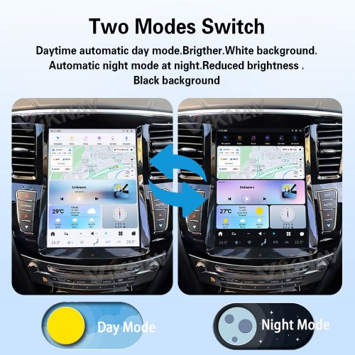 Viknav 12.3 Inch Car Radio For Infiniti QX60 JX35 2011-2020 Multimedia Player GPS Carplay 4G WIFI Head Unit Stereo Receiver(128GB)