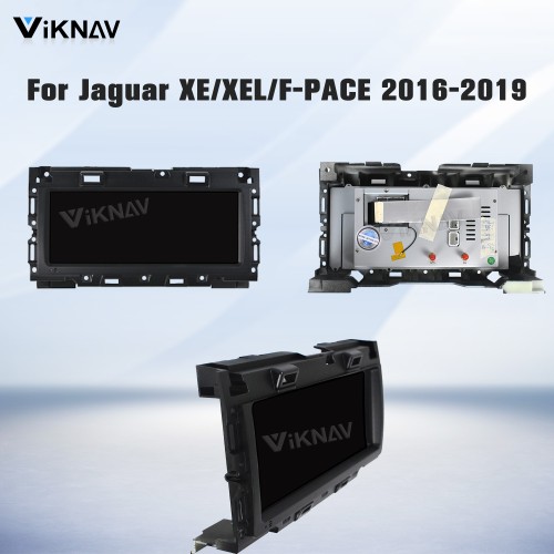 Viknav 10.25 inch Android Auto Stereo for Jaguar XE /XEL /F-PACE 2016-2019 Wireless CarPlay Head Unit GPS Navigation Multimedia Player