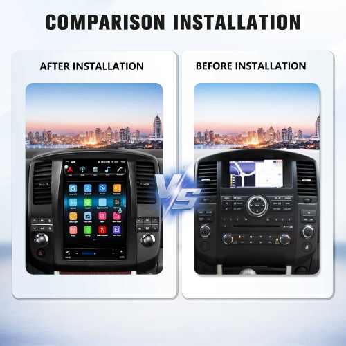 Viknav Screen Car Radio For Nissan pathfinder R51 2006-2011 Android Head Unit Wirless Carplay GPS Navigation Player Autoradio ( 128GB)