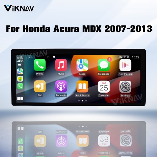Viknav Android Car Stereo For Honda Acura MDX 2007-2013 Car Radio Wireless Carplay Android Auto GPS Navigation Multimedia Player