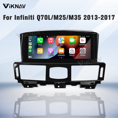 Viknav 10.25inch Android Stereo for Infiniti Q70L/M25/M35/2013-2017 Wireless CarPlay & Android Auto GPS Navigation