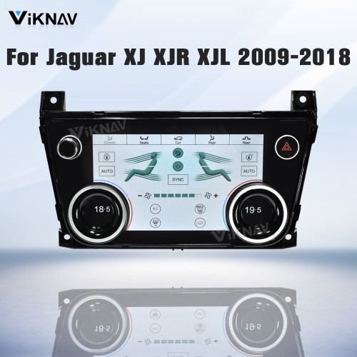 Viknav 7 inch Touch Screen car Climate Control Replacement for Jaguar XJ XJL 2009-2018  Full Touch Screen air Conditioning Screen Board