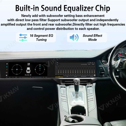 Android System Car Radio For Porsche Panamera 2010-2016 Auto Stereo Wireless Carplay GPS Navigation Multimedia Player Head Unit RHD Dual 12.3 Inch Touch Screen (128GB)