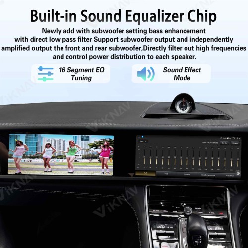 Android System Car Stereo Radio For Porsche Panamera 2017-2023 Auto Stereo Wireless Carplay GPS Navigation Multimedia Player RHD Dual 12.3 Inch Touch Screen 128GB