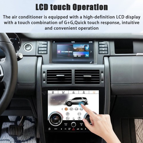 Viknav Digital AC Panel For Land Rover Discovery Sport L550 2015-2019 Air Conditioning Control AC Board Climate Temperature Control Touch Screen