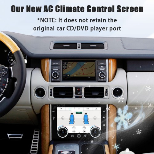 Viknav 10.25 inch Android Radio For Land Rover Range Rover V8 L322 2002-2012 Multimedia Player GPS Navigation Stereo Wireless Carplay Android Auto Touch Screen