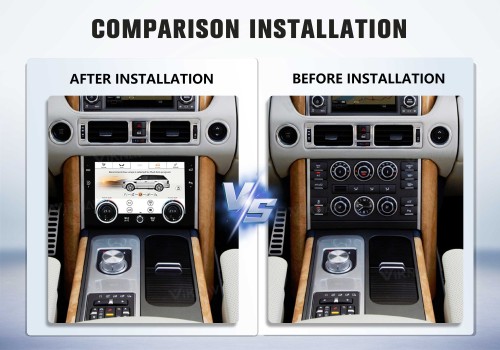 Viknav 10.25 inch Android Radio For Land Rover Range Rover V8 L322 2002-2012 Multimedia Player GPS Navigation Stereo Wireless Carplay Android Auto Touch Screen