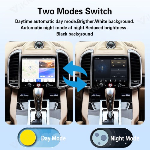 8.4 Inch Car Radio For Porsche Cayenne 2010-2017 Android System Auto Stereo Wireless Carplay GPS Navigation Multimedia Player Touch Screen Head Unit (128GB)